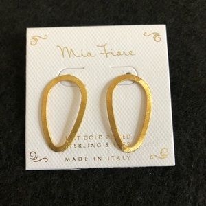 18kt Gold Plated Sterling Silver Earrings